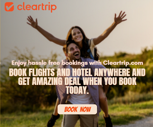 Cleartrip.com - Book flights and hotel anywhere and get amazing deal when you book today.