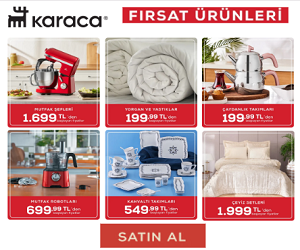 KARACA - Ev dekorasyonunuz, mutfağınız, sofra takımınız ve ev tekstiliniz için değer ve fikir katıyor. - karaca.com