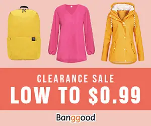 Grab the best deals at Banggood.com
